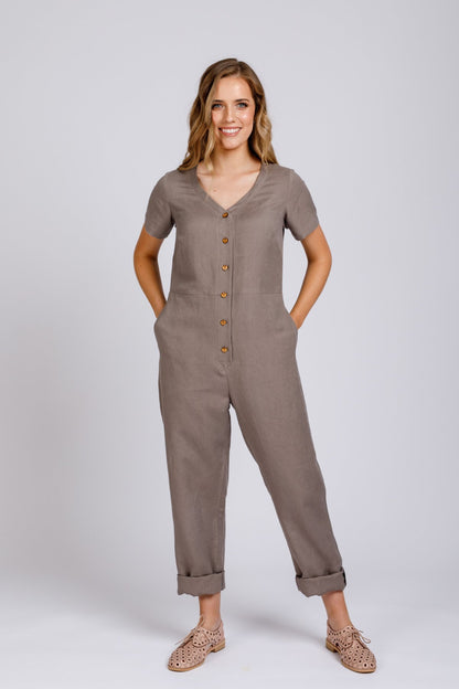 Durban Jumpsuit & Romper - Megan Nielsen Patterns - Sewing Pattern - Simplifi Fabric