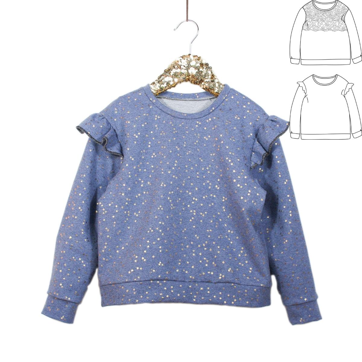 VANCOUVER Kids Sweatshirt - 3/12y - PDF Sewing Pattern – Ikatee sewing  patterns