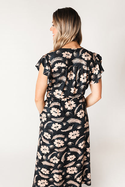 Orchid Midi Dress Pattern - Chalk + Notch