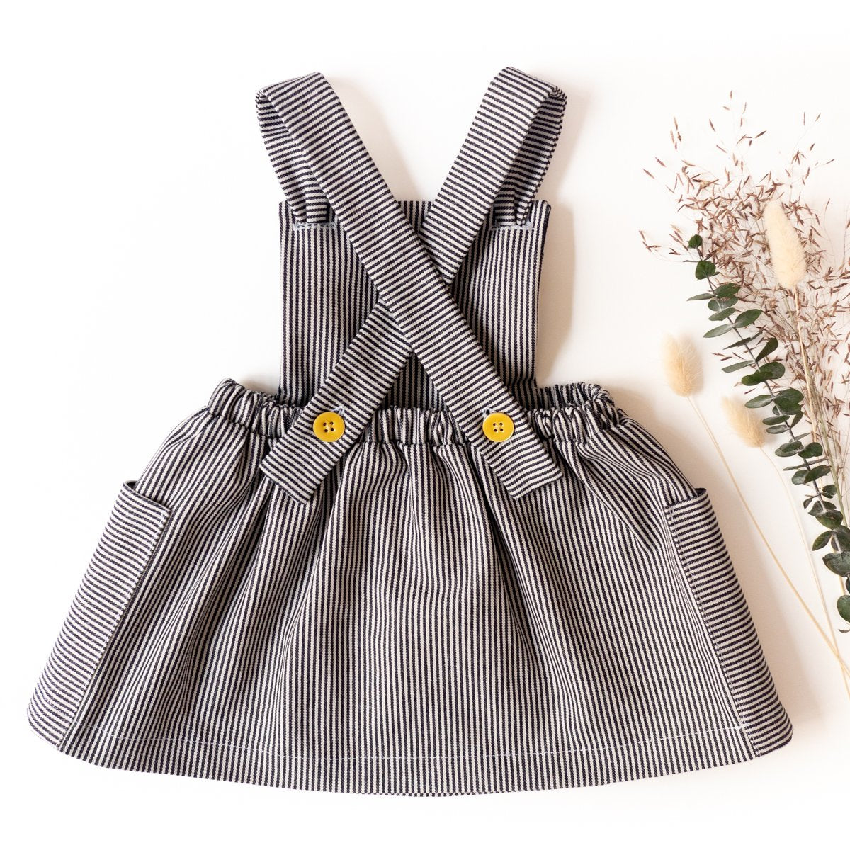 Milano Dress Sewing Pattern - Baby Girl 6M/4Y - Ikatee – Simplifi Fabric