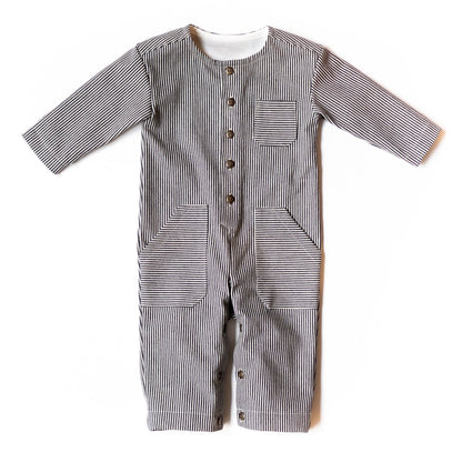 Brooklyn Jumpsuit Sewing Pattern - Baby 6M/4Y - Ikatee