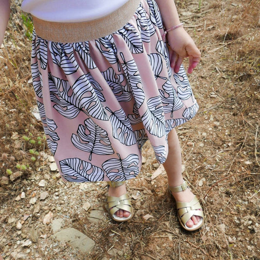 Marguerite Skirt Sewing Pattern - Girl 3/12Y - Ikatee