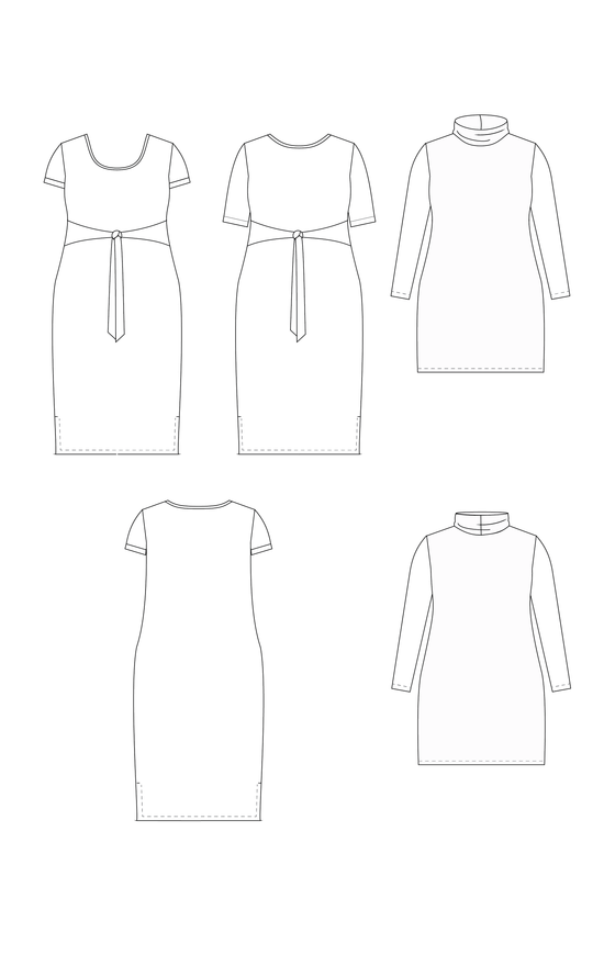 Pembroke Dress & Tunic Paper Pattern - Cashmerette