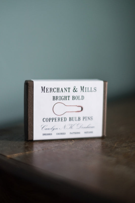 Coppered Bulb Pins - Merchant & Mills