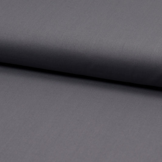 Cotton Voile "Silky Touch" - European Import - Oeko-Tex® - Dark Grey