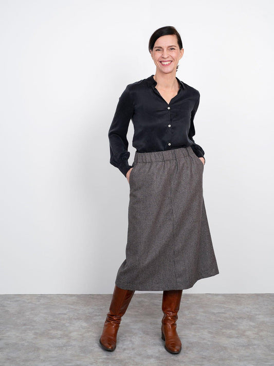 A-Line Midi Skirt Pattern - The Assembly Line