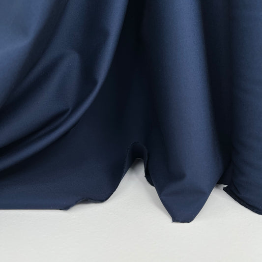 Cotton Broadcloth - Oeko-Tex®  - Japanese Import - Dark Navy