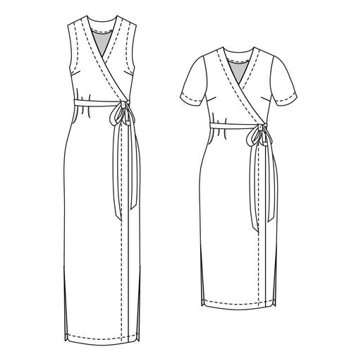 Highlands Wrap Dress Pattern - Allie Olson – Simplifi Fabric