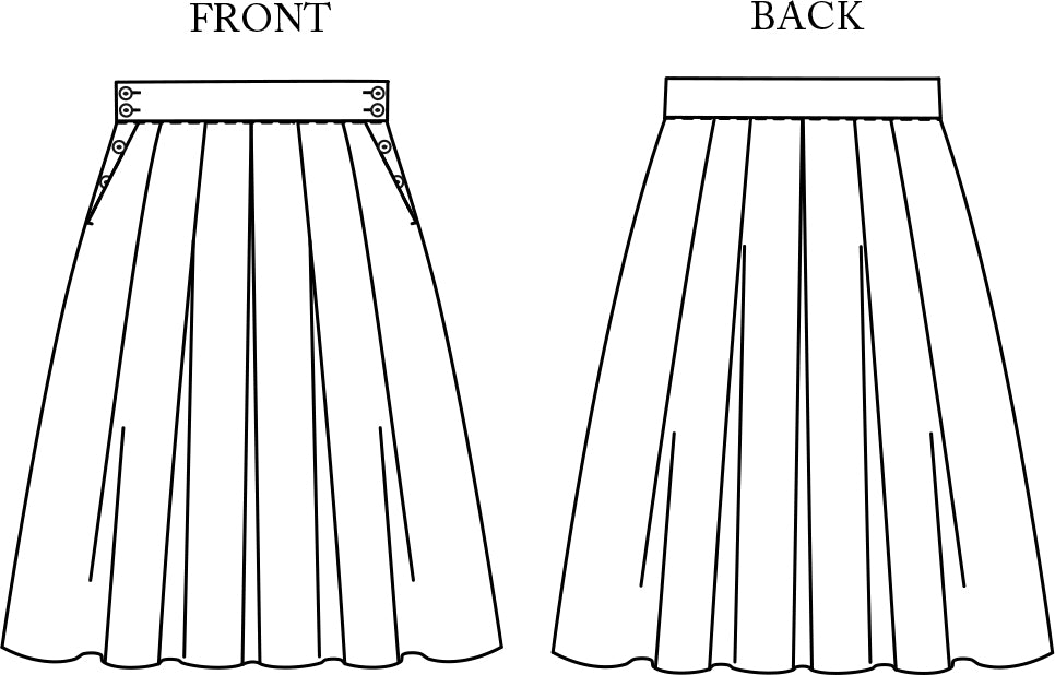 Straight A's Skirt – Style Falcon