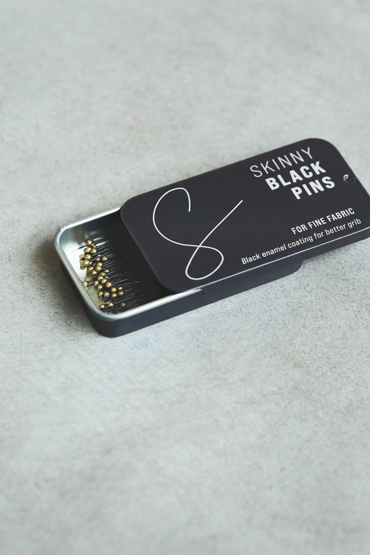 Skinny Black Pins - Sewply – Simplifi Fabric